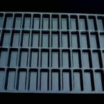 Vakverdelingen zwart APET (0,6 mm)