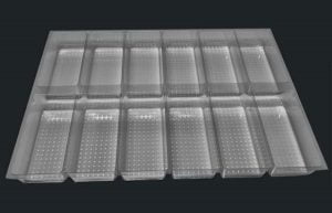 Vakverdeling 2x6  400 stuks